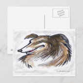 Hond Briefkaart (Voorkant / Achterkant)