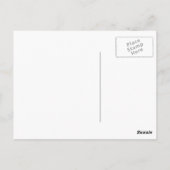 hond briefkaart (Achterkant)