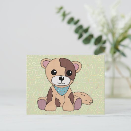 Hond Briefkaart (Staand voorkant)