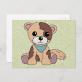 Hond Briefkaart (Voorkant / Achterkant)