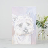 Hond Briefpapier (Staand voorkant)