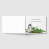 Hond bruid en bruidegom huisdier bruiloft gastenboek (Volledig)