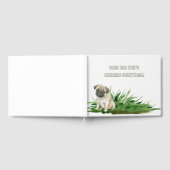 Hond bruid en bruidegom huisdier bruiloft gastenboek (Volledig)