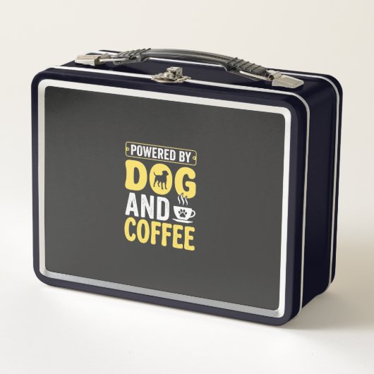 Hond Coffeeliefhebber Aangedreven Door Design (Voorkant)