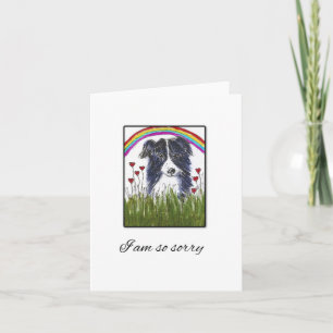 Hond, Collie, Sympathy Card, Verlies van de hond v Kaart