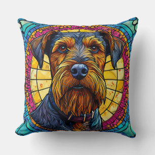 Hond Cute Cartoon Hond Gloeit ❄️ Speelse Huisdierl Kussen