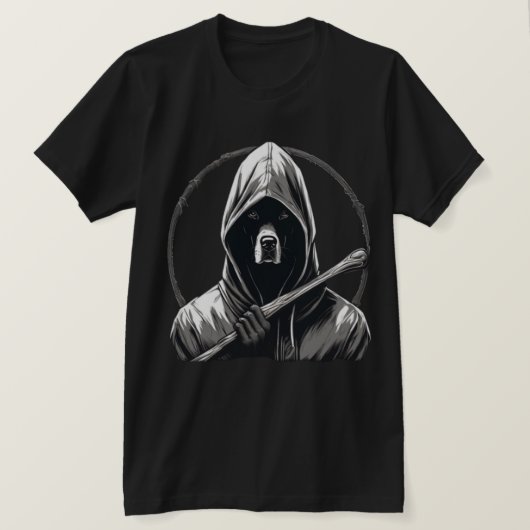 Hond de misdaadbaas t-shirt (Design voorkant)