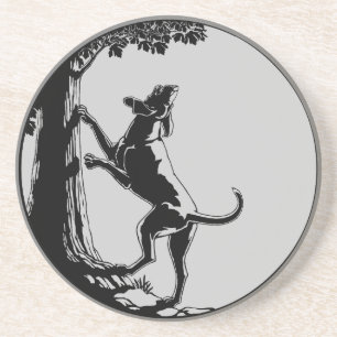 Hond Dog Art Drink Coasters Hunting Dog Onderzette Zandsteen Onderzetter