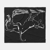 Hond Dog Blanket Coonhound Hunting Dog Blanket Fleece Deken (Voorkant (Horizontaal))