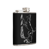 Hond Dog Flask Aangepaste Drinken voor jachthonden Heupfles (Rechts)