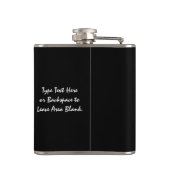 Hond Dog Flask Aangepaste Drinken voor jachthonden Heupfles (Achterkant)