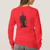 Hond Dog Happy Howlidays Tee Shirt (Achterkant)