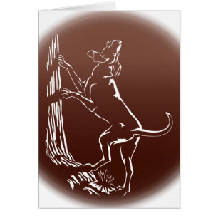 Hond Dog Kaarten Personalized Dog Art Wenskaart