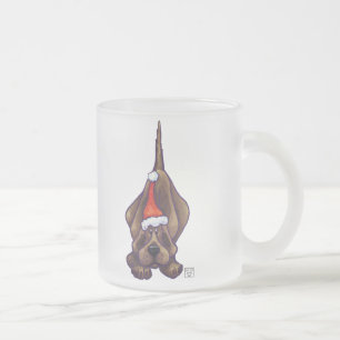 Hond Dog Kerstmis Matglas Koffiemok