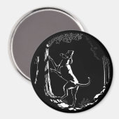 Hond Dog Magnet Hunting Dog Fridge Magnets Decor Magneet (Voorkant / Achterkant)