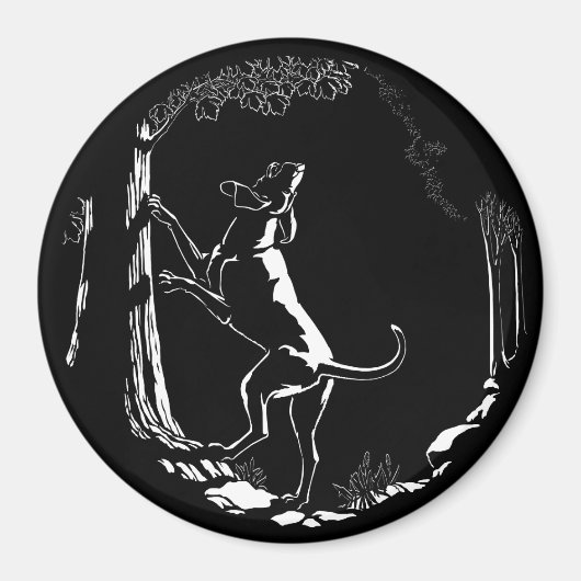 Hond Dog Magnet Hunting Dog Fridge Magnets Decor Magneet (Voorkant)