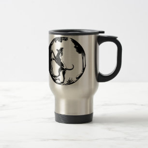Hond Dog Mok Hunting Dog Art Travel Mug