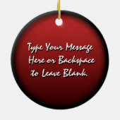 Hond Dog Ornament Aangepaste ontkleuring van de ho (Achterkant)