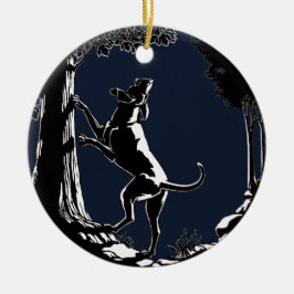 Hond Dog Ornament Hunting Dog Art Decoration