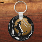 Hond Dog Sleutelhanger Personalized Hunting Dog Gi (Voorkant)