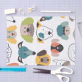 Hond Doodles - Harvey Tissuepapier (Craft)