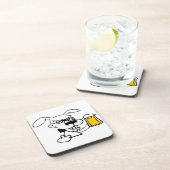 Hond Drink bier Drankjes Onderzetter (Rechterzijde)