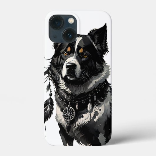 hond, dromenvanger, amulet, talisman, Case-Mate iPhone case (Achterkant)