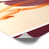 Hond eet spaghetti poster (Hoek)