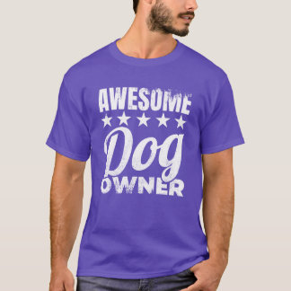 Hond Eigenaar jongen meisje T-shirt