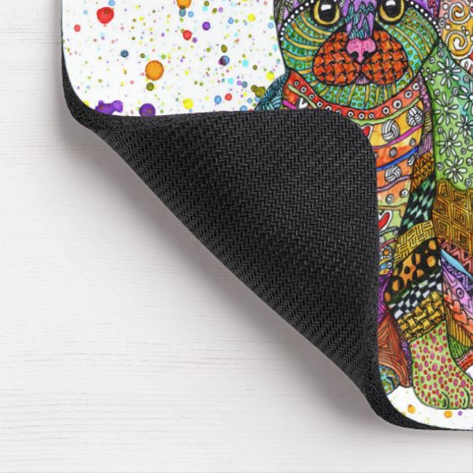 Hond en Kat Adoptie en Rescue Be Kind Liefde Muismat (Hoek)