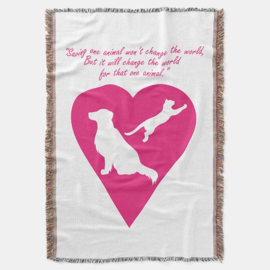 Hond en kat deken (Voorkant Verticaal)