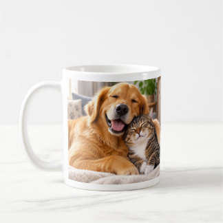 Hond en Kat Harmonie op een Mok
