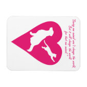 Hond en kat magneet (Horizontaal)