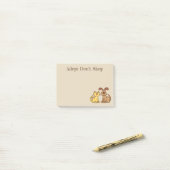 Hond en Kat Post-It Notities Post-it® Notes (Op bureau)