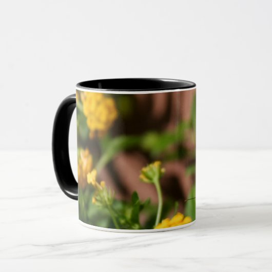 Hond en Vlinder- Monarch Wings Mok (Voorkant links)