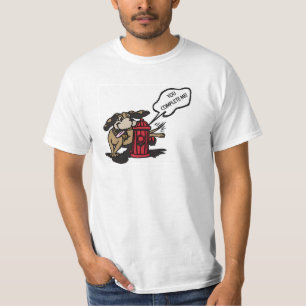 Hond en waterstof - Voltooi het T-shirt
