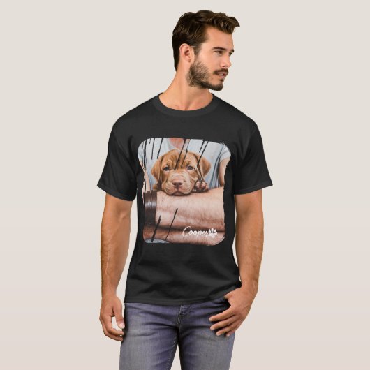 Hond Ever Pets Modern Nge Cool Foto Paw T Shirt (Voorkant volledig)