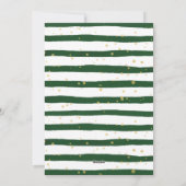 Hond foto Kerstkrans Feestdagenkaart (Achterkant)