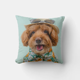 Hond Foto Worp Kussen