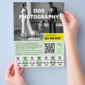 Hond Fotograaf Flyer (Hand)