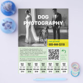 Hond Fotograaf Flyer (Enkel)