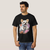Hond grafisch T-shirt (Voorkant volledig)