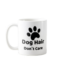 Hond Haar Maakt Me Niet Uit Grappige Hond Mok