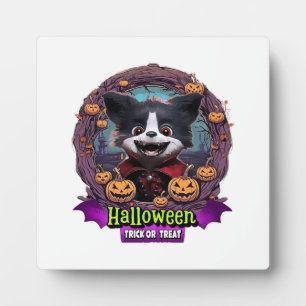 Hond Halloween Kostuum Fotoplaat
