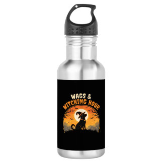 Hond Halloween Maneschijn Waterfles