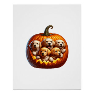 Hond Halloween Perfect Poster