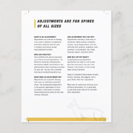 Hond halve sheet flyer