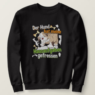 Hond heeft mijn huiswerk opgegeten - Duits leren c Trui