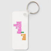 Hond hond puppy liefde grappig sleutelhanger (Achterkant)