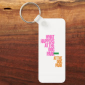 Hond hond puppy liefde grappig sleutelhanger (Voorkant)